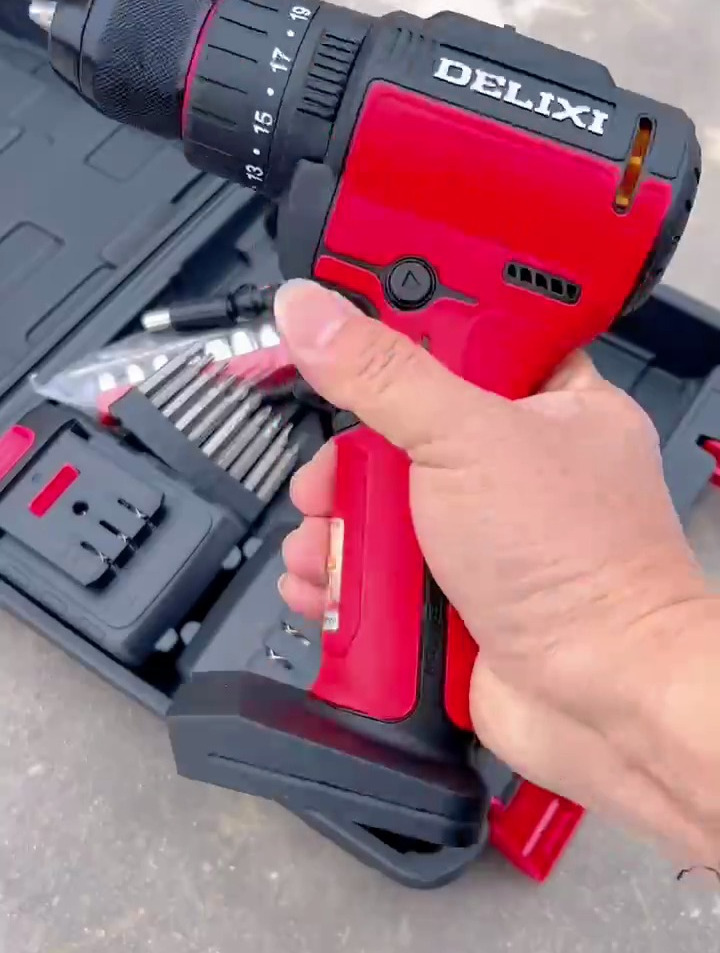 大扭力无刷纯铜电机手电钻,动力强劲耐高温,满足你的苛刻需求!