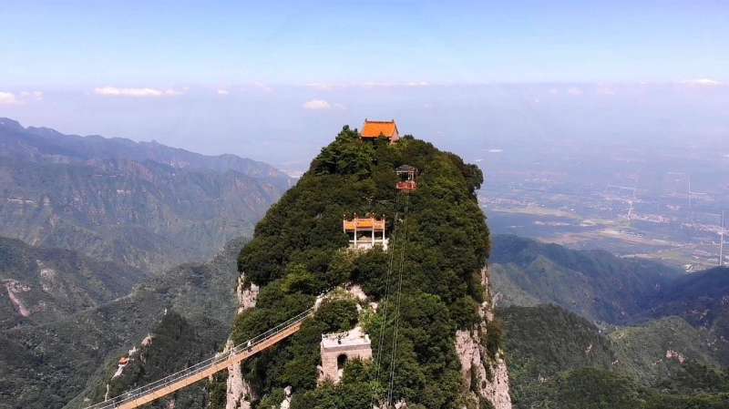 山西运城五老峰,大家来看看这景区景色如何?值不值得去游玩一番