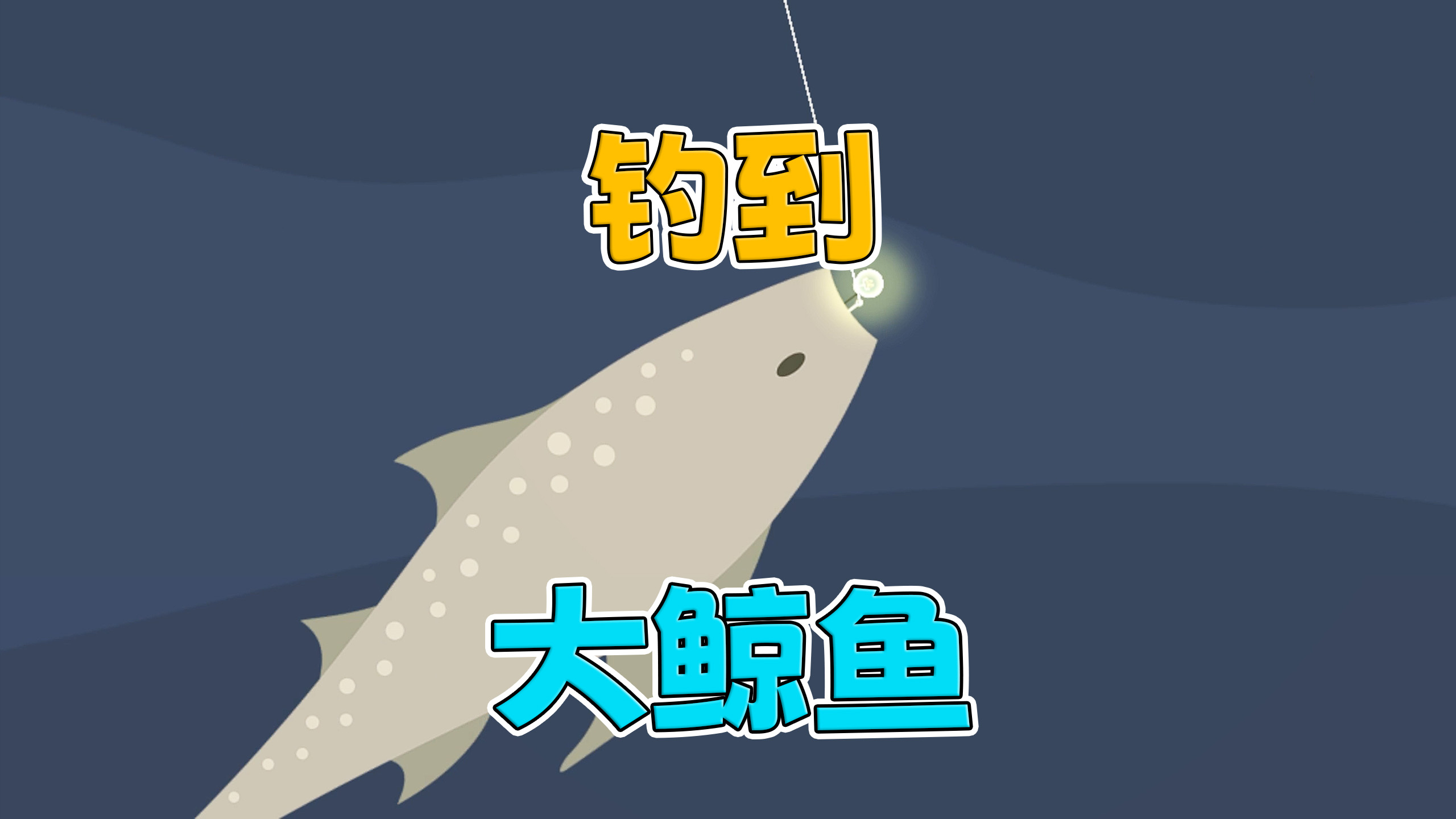发现深海中的大鲸鱼!「小猫钓鱼」