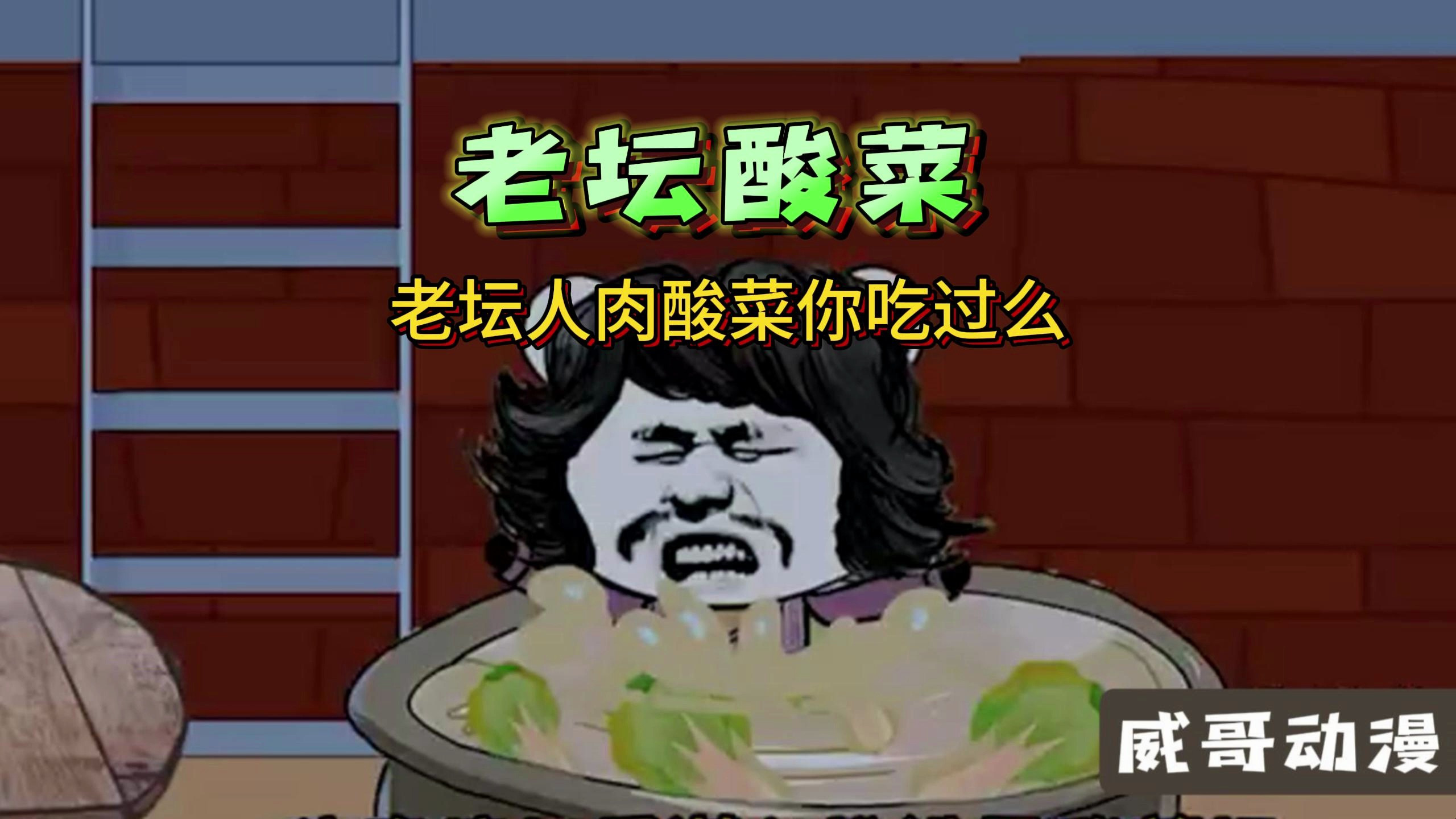 《老坛酸菜》人肉老坛酸菜了解一下!