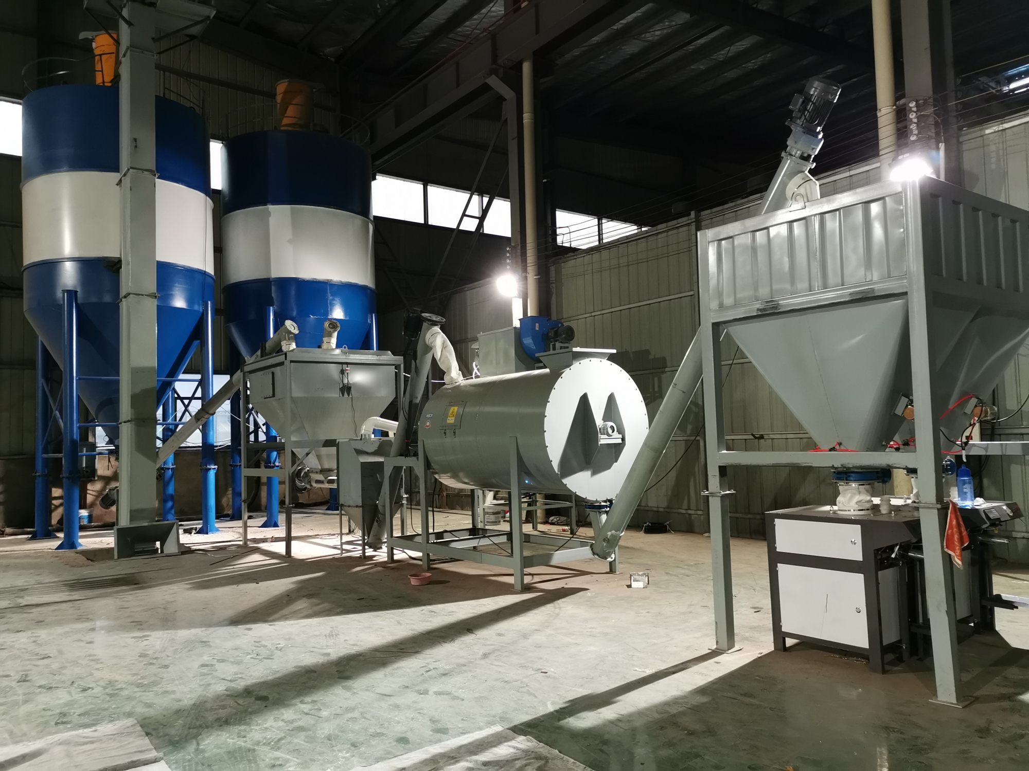 干粉砂浆生产线价格,干粉砂浆设备完整配置下来需要哪些设备