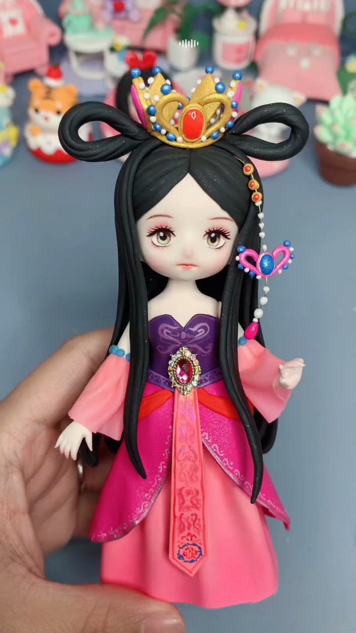 教你做叶罗丽公主 这是你最喜欢的公主吗?超轻黏土-度小视