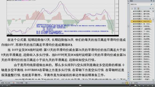 [图]缠中说禅中枢理论108课：教你炒股票之MACD对背驰的辅助判断（1）