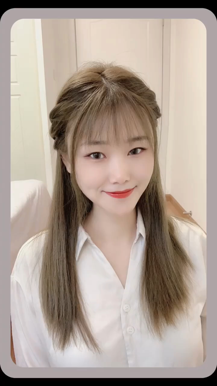 一看就会系列,可爱淑女披肩编发-度小视