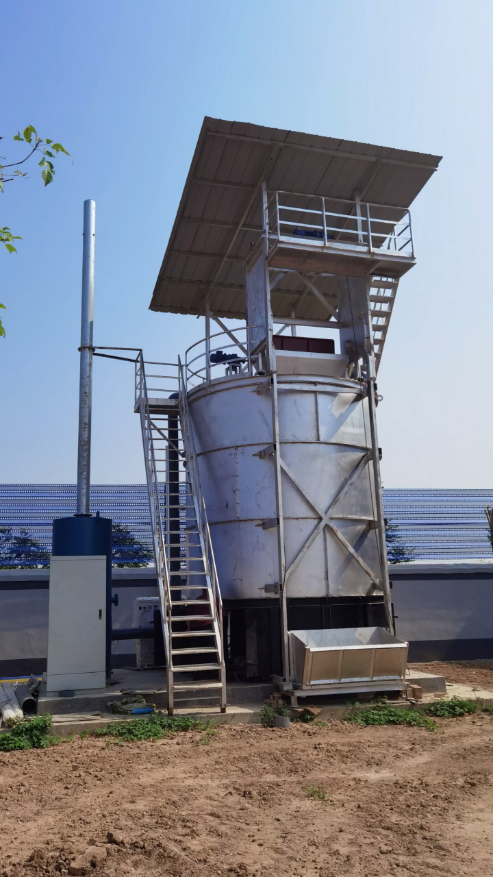 有机肥高温好氧发酵罐 养殖场猪粪鸡粪无害化发酵处理设备