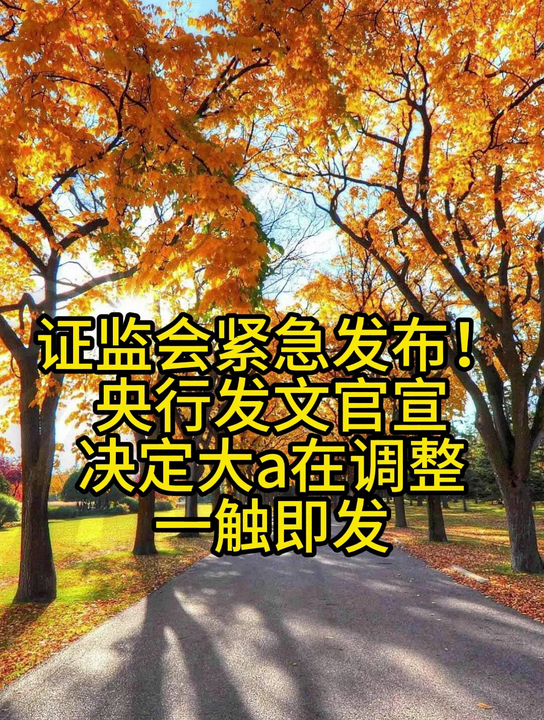 证监会重磅利好消息传来:央行官宣积极救市,18年行情