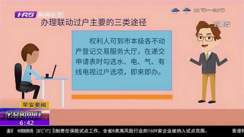 最多跑一次!哈尔滨不动产转移登记和“水电有线电视”可联动过户