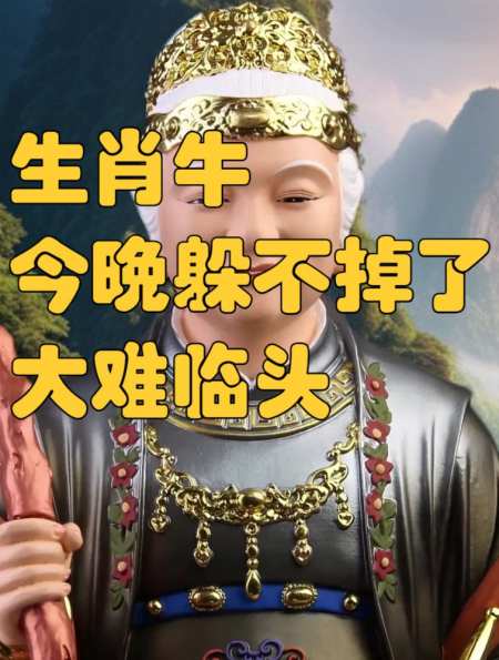 生肖牛今晚躲不掉了大难临头