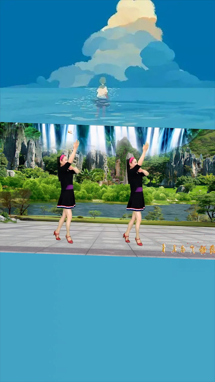 广场舞《都说》简单32步,舞步轻松欢快,好听好看-度小视