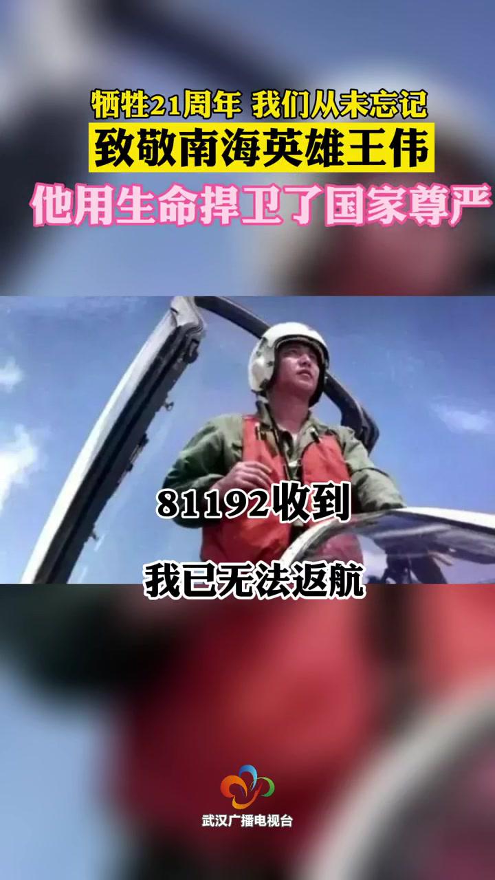 致敬英雄王伟牺牲21周年 英雄 81192 保家卫国