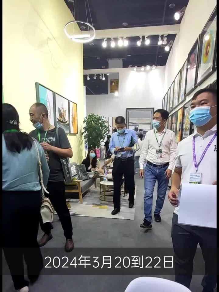 油画展好消息好消息第22届中国框业与装饰画展览会暨影