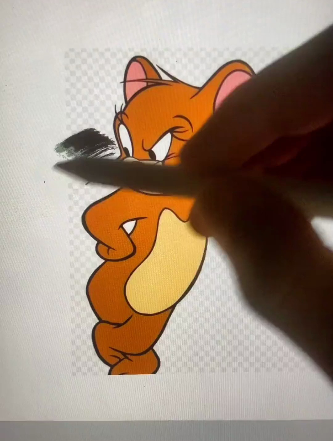 宇智波杰瑞和他的须佐汤姆画画原创猫和老鼠火影忍者热门