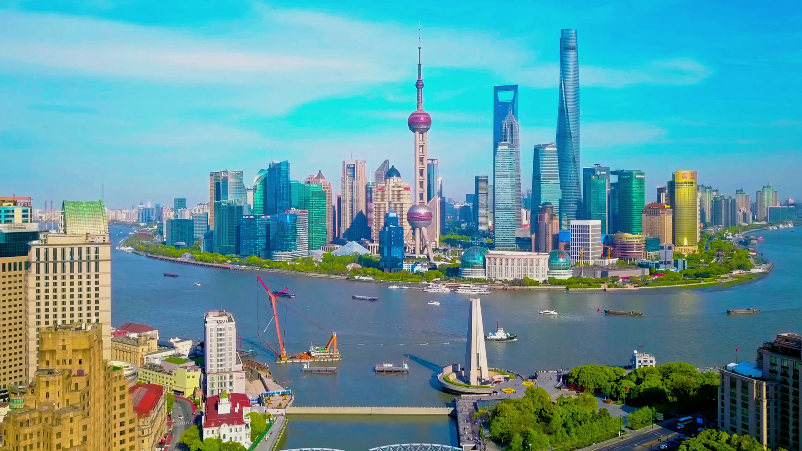 上海航拍风景欣赏