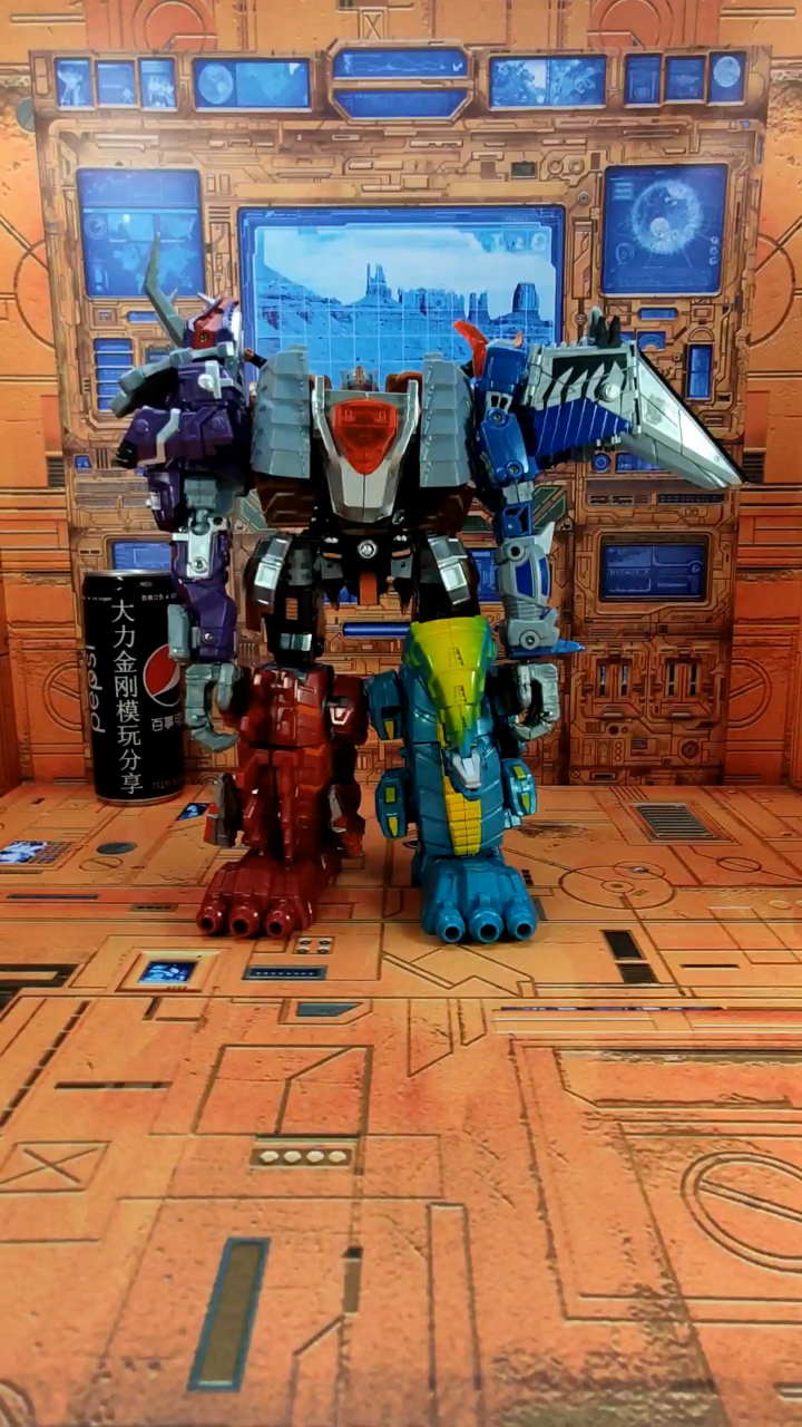 锦江修罗王机器恐龙合体战士