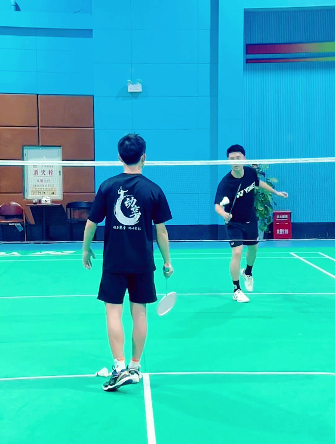 双打接发球的落点都在这了多点变化让对手无处可抓羽毛球教学