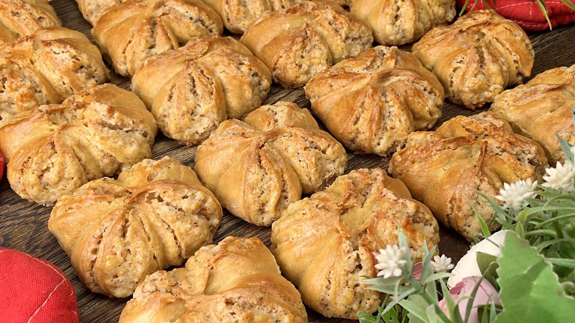 核桃面包！自己做的面包就是好吃，喜欢什么馅料都可以做，巨好吃