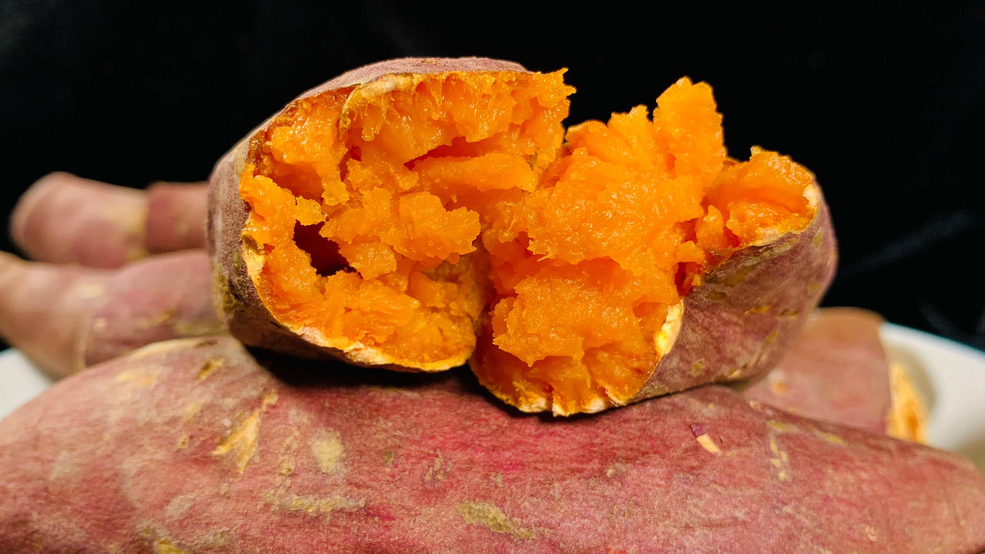 空气炸锅烤红薯，直接烤就错了，教你小技巧，红薯香甜软糯