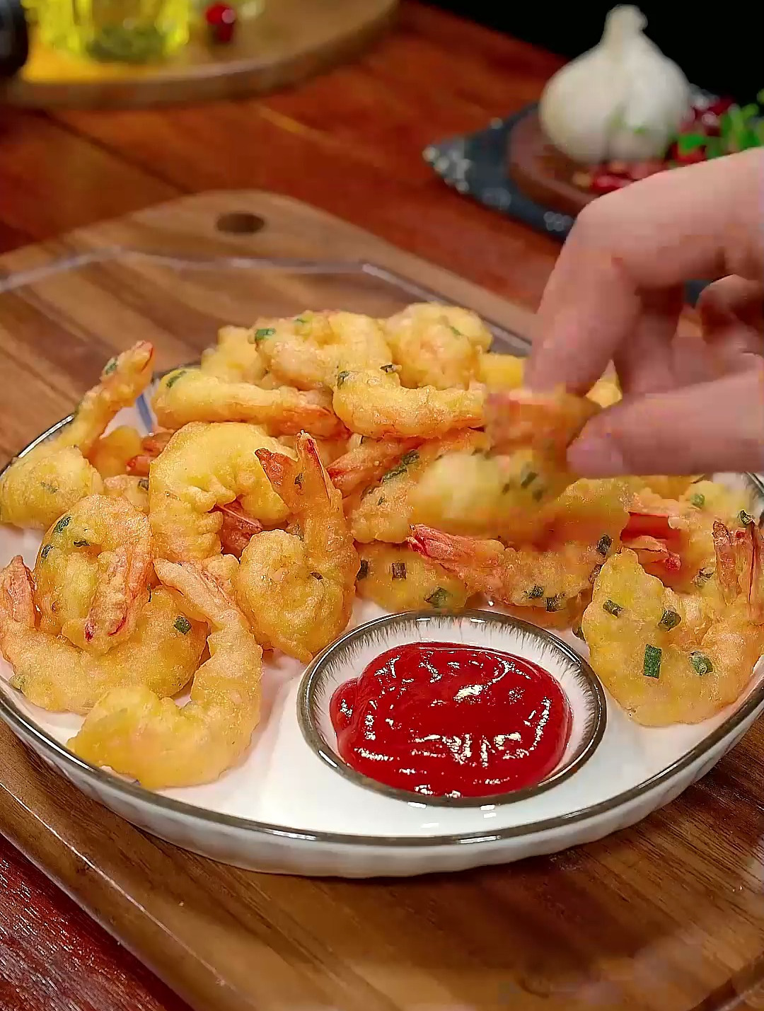 家常菜之脆皮虾.香酥脆嫩特别好吃 脆皮虾