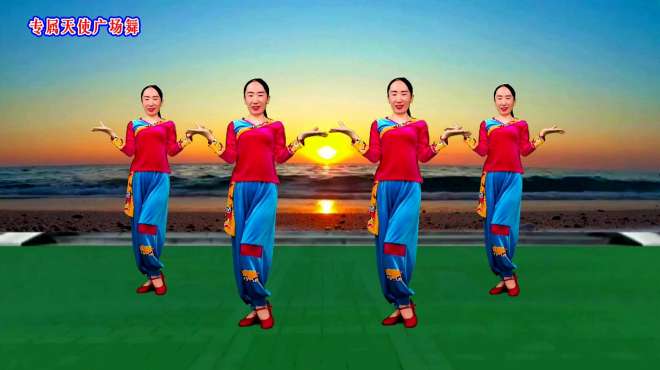经典老歌广场舞《太阳出来照四方》怀旧又回味，唤起多少人的回忆