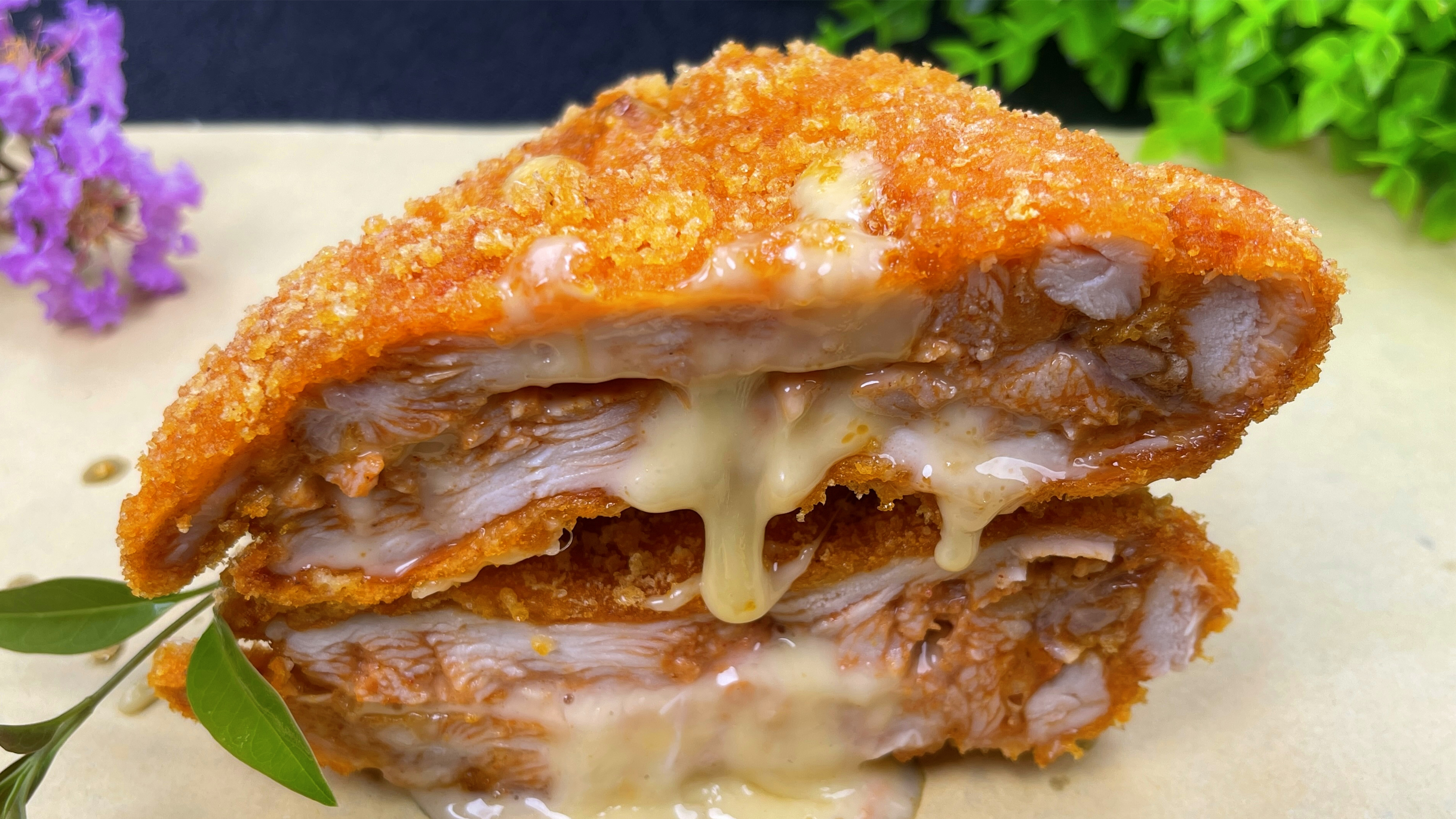 鸡排这个做法火了,大厨分享鸡排秘方,金黄酥脆满口爆浆,真过瘾