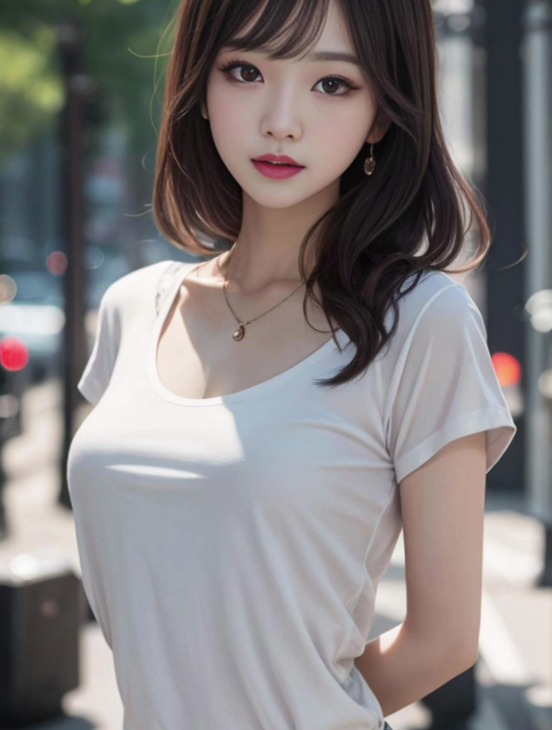 白衣美女逐梦飞,芳华永驻动人怀