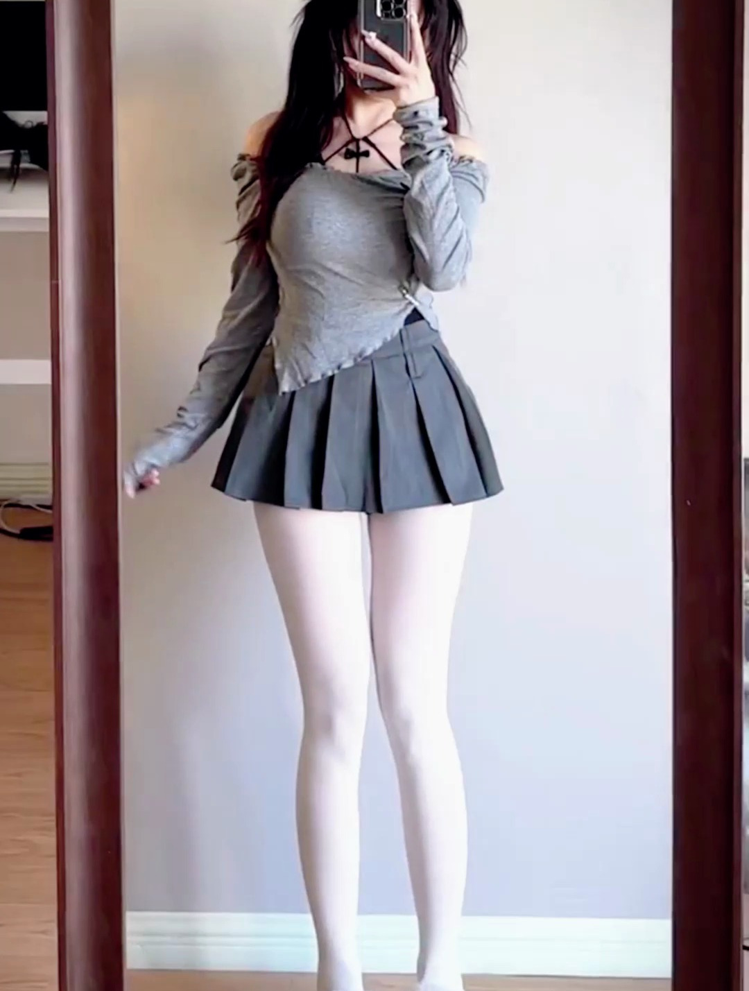 jk制服白丝袜,甜妹无疑了