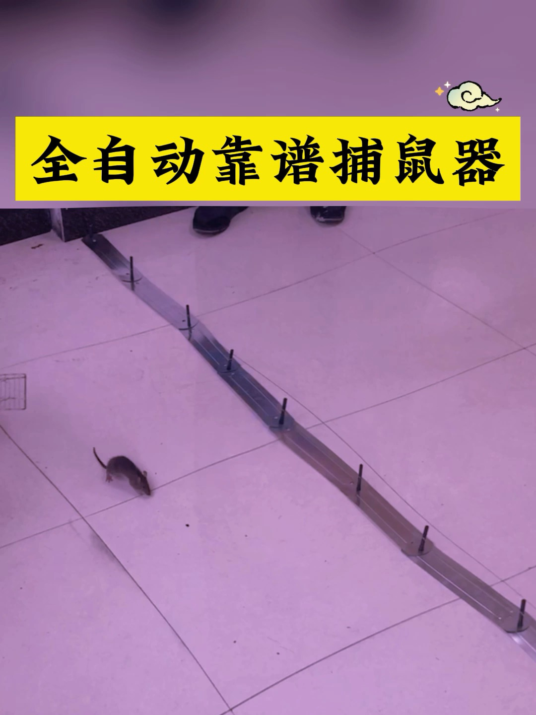 捕鼠器高压电猫捕鼠器捕鼠神器大功率电子猫驱鼠灭鼠器 灭鼠神器