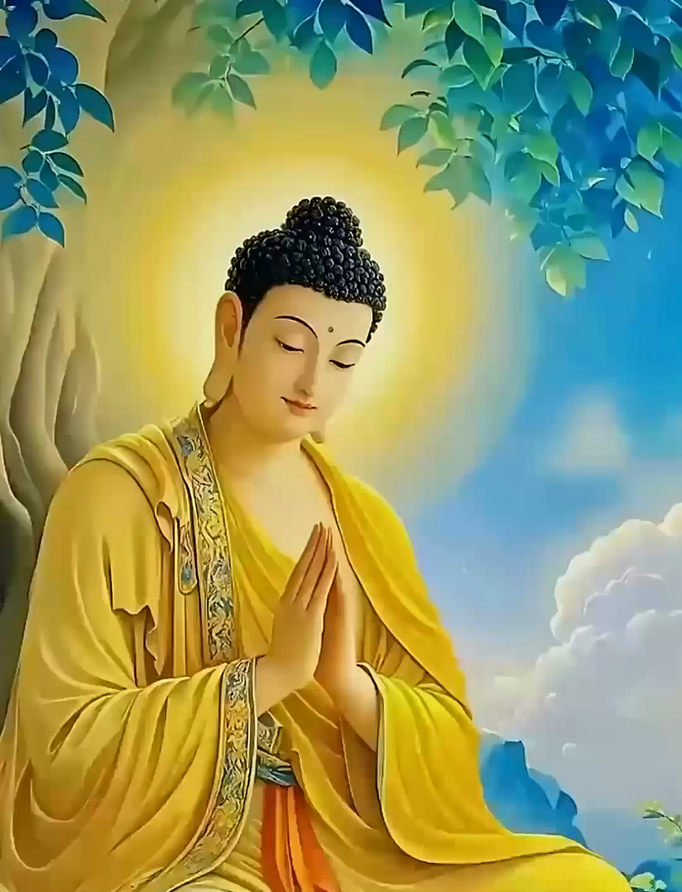 佛光普照普渡众生,祈愿世间众生吉祥安康