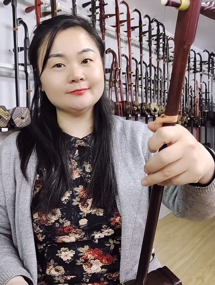 二胡演奏《洪湖水浪大浪》52弦-度小视