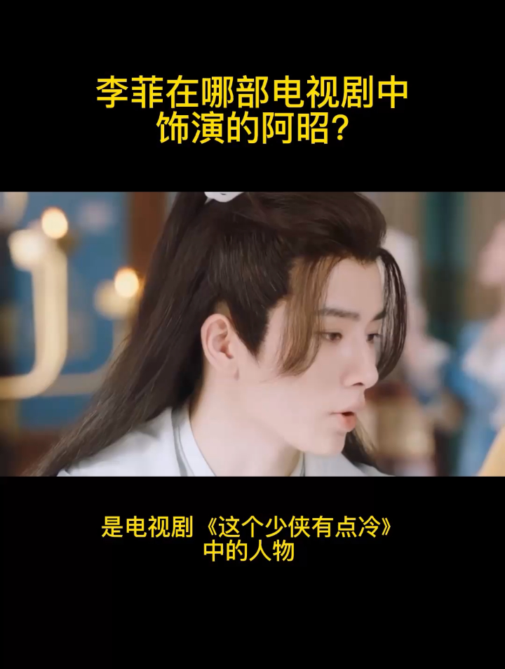 李菲在哪部电视剧中饰演的阿昭-度小视