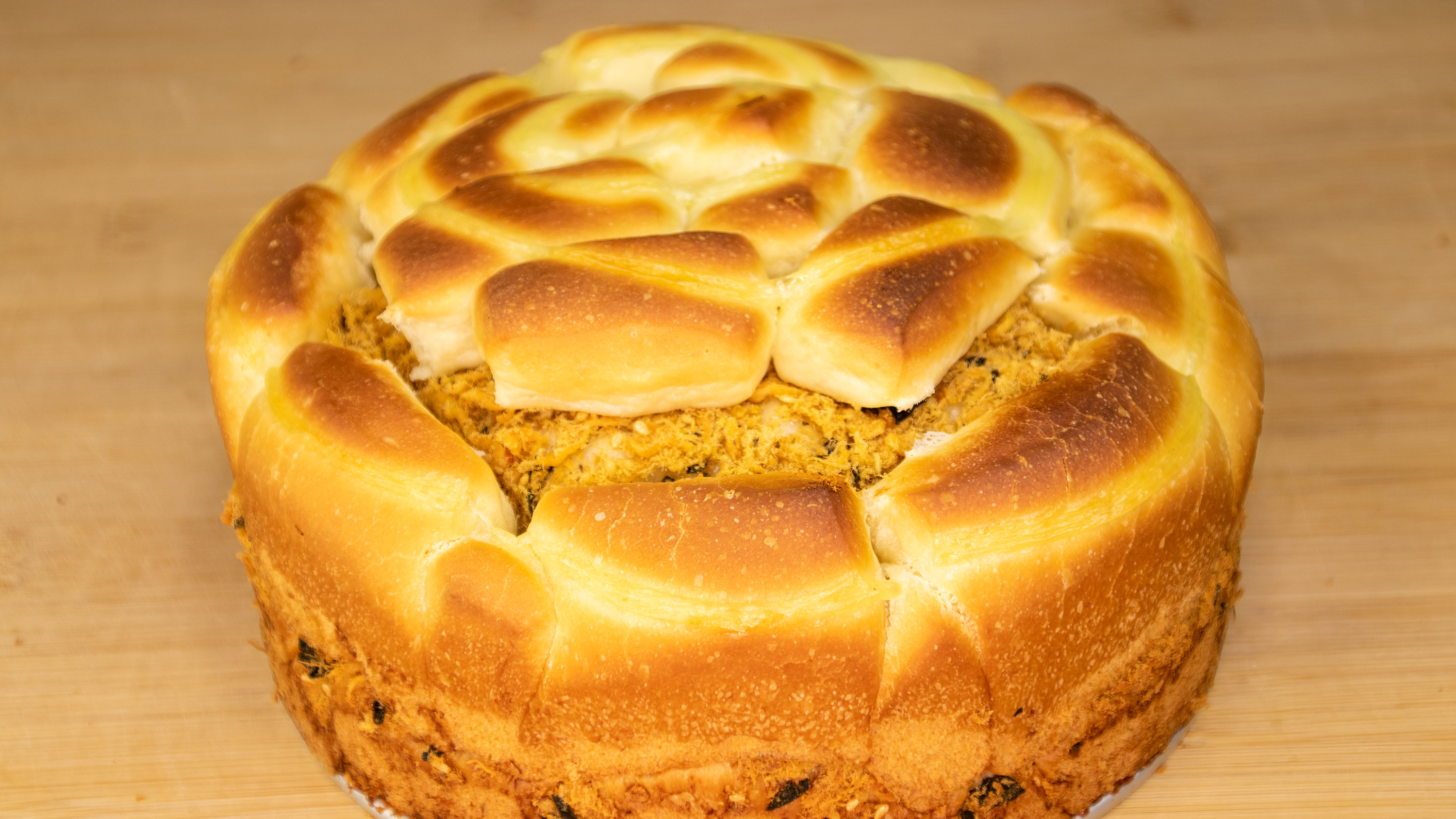 手撕肉松面包简单做法,配方窍门详细,新手零失败,好吃到舔手指