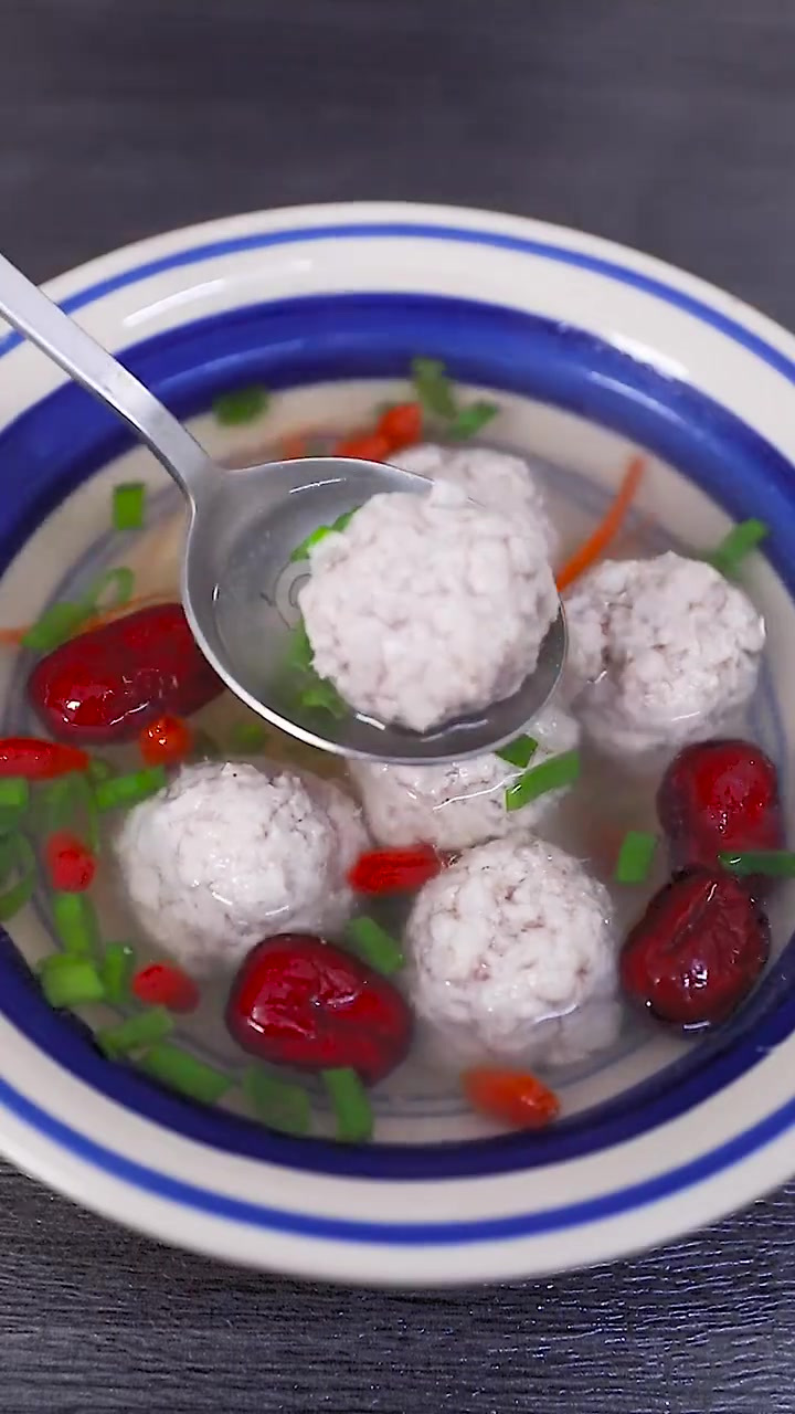 每天一道家常菜:清水肉丸汤-度小视