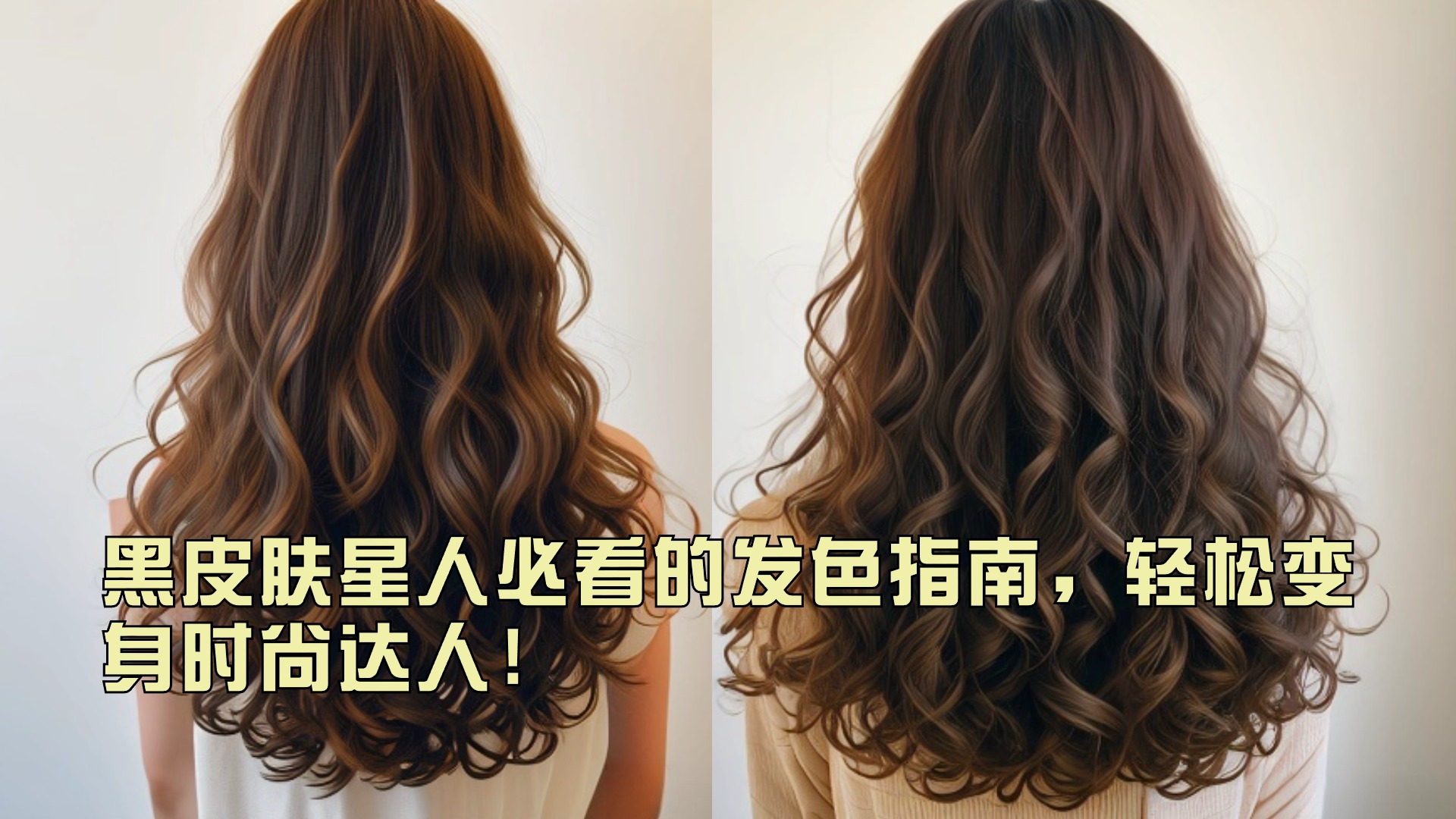 黑皮肤星人必看的发色指南,轻松变身时尚达人!