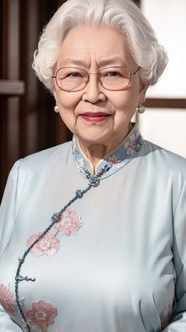 奶奶的旗袍,人谁不顾老,老去有谁怜?