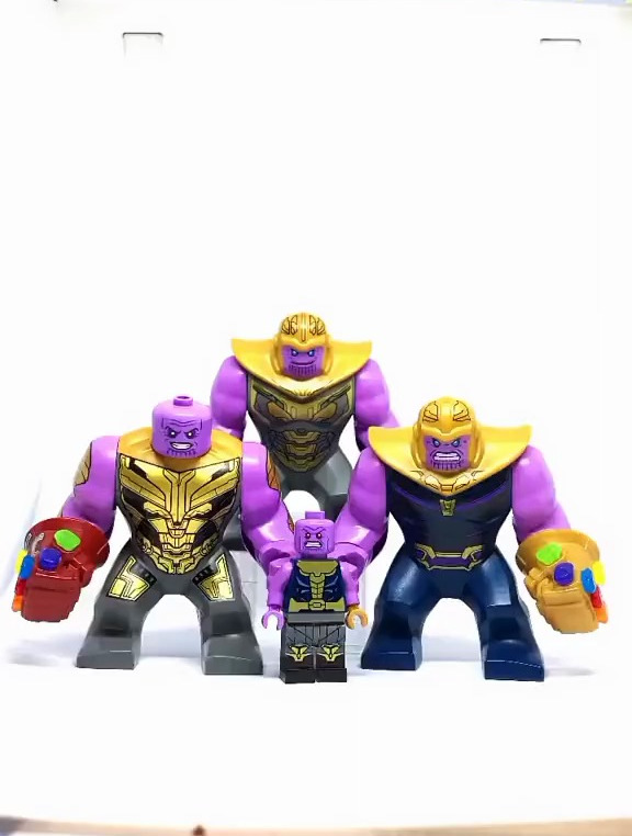 紫薯家族乐高灭霸人仔