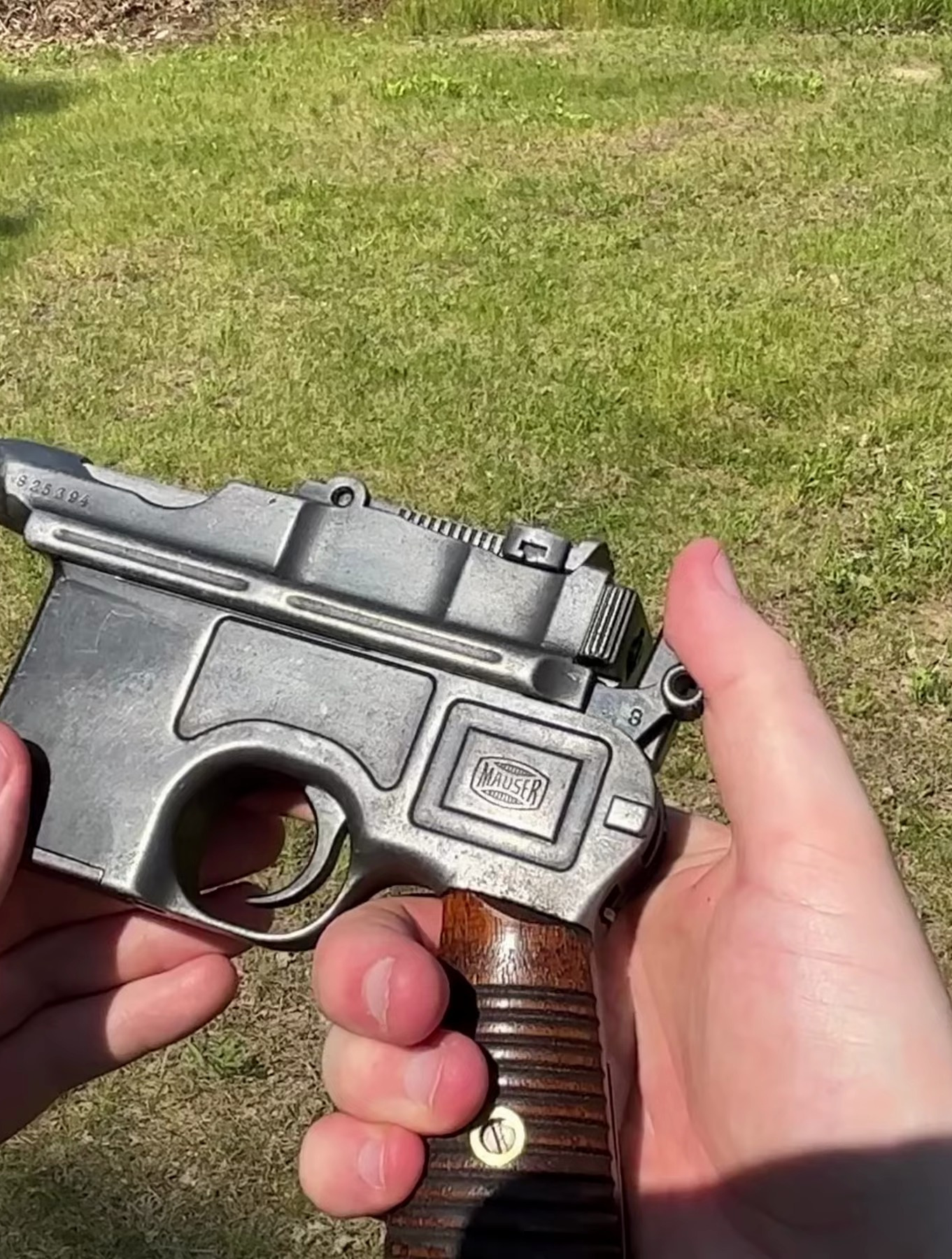 抗日名枪盒子炮 近距离欣赏