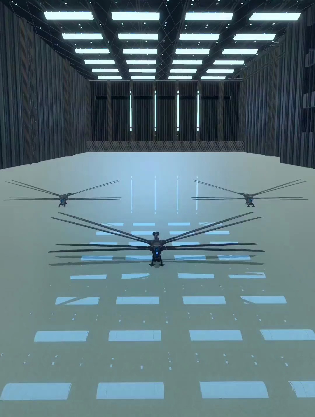 概念仿生型蜻蜓扑翼飞行器,有8根刀片式机翼,360度转向任何方向-度小