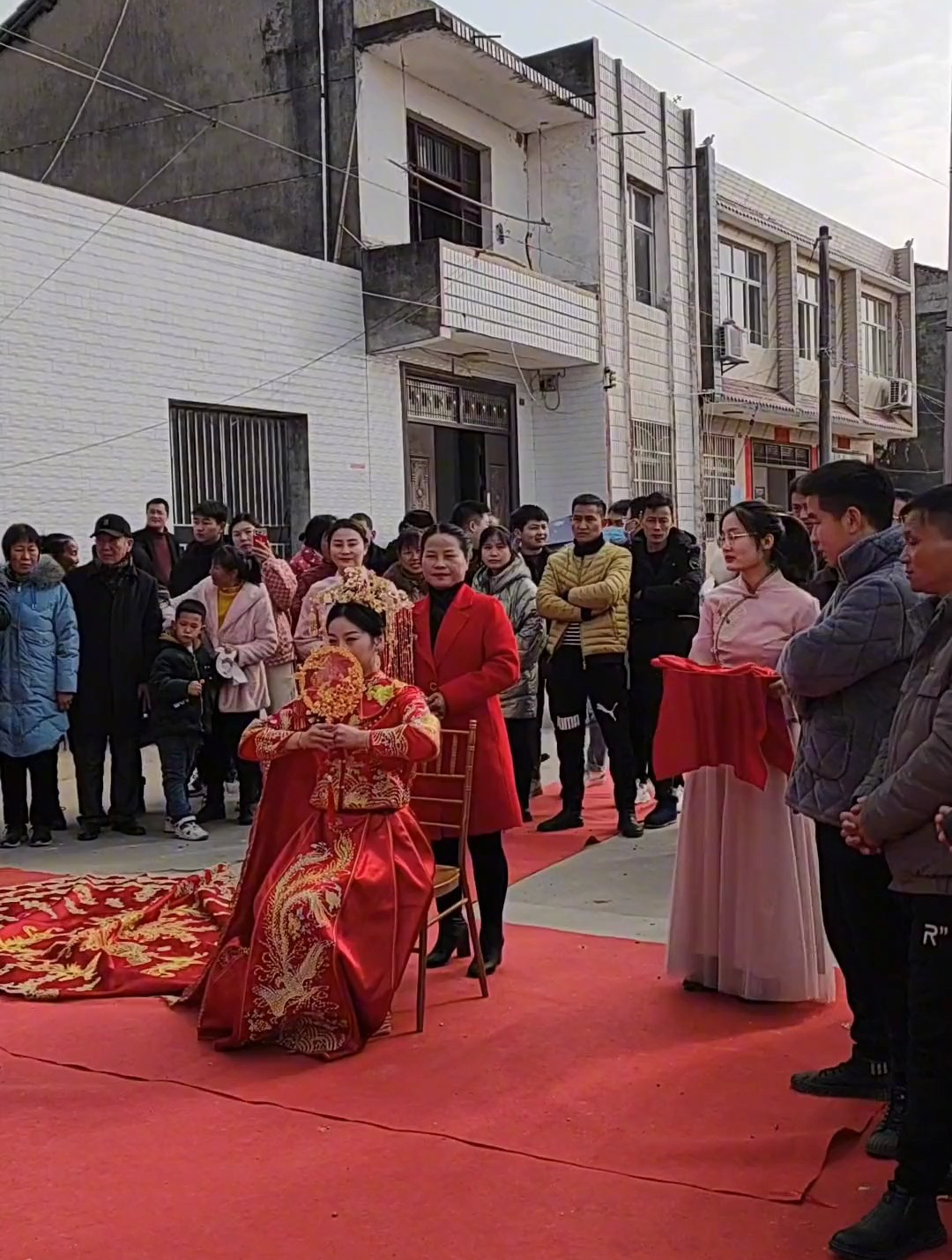 直击农村婚礼现场,中式婚礼现场,新婚快乐!