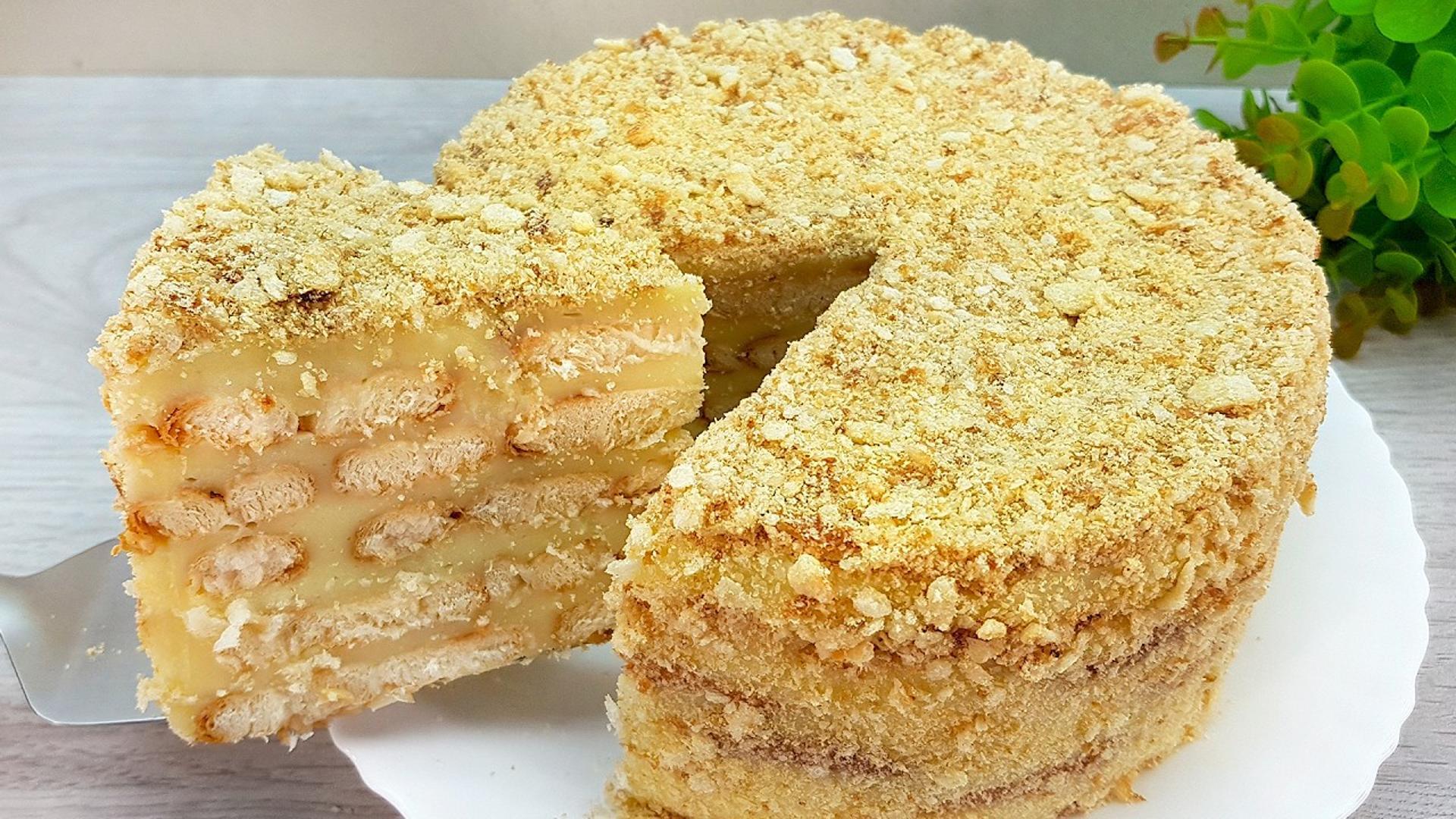 一位来自意大利的朋友教我做这个拿破仑蛋糕。我吃过巨好吃的蛋糕