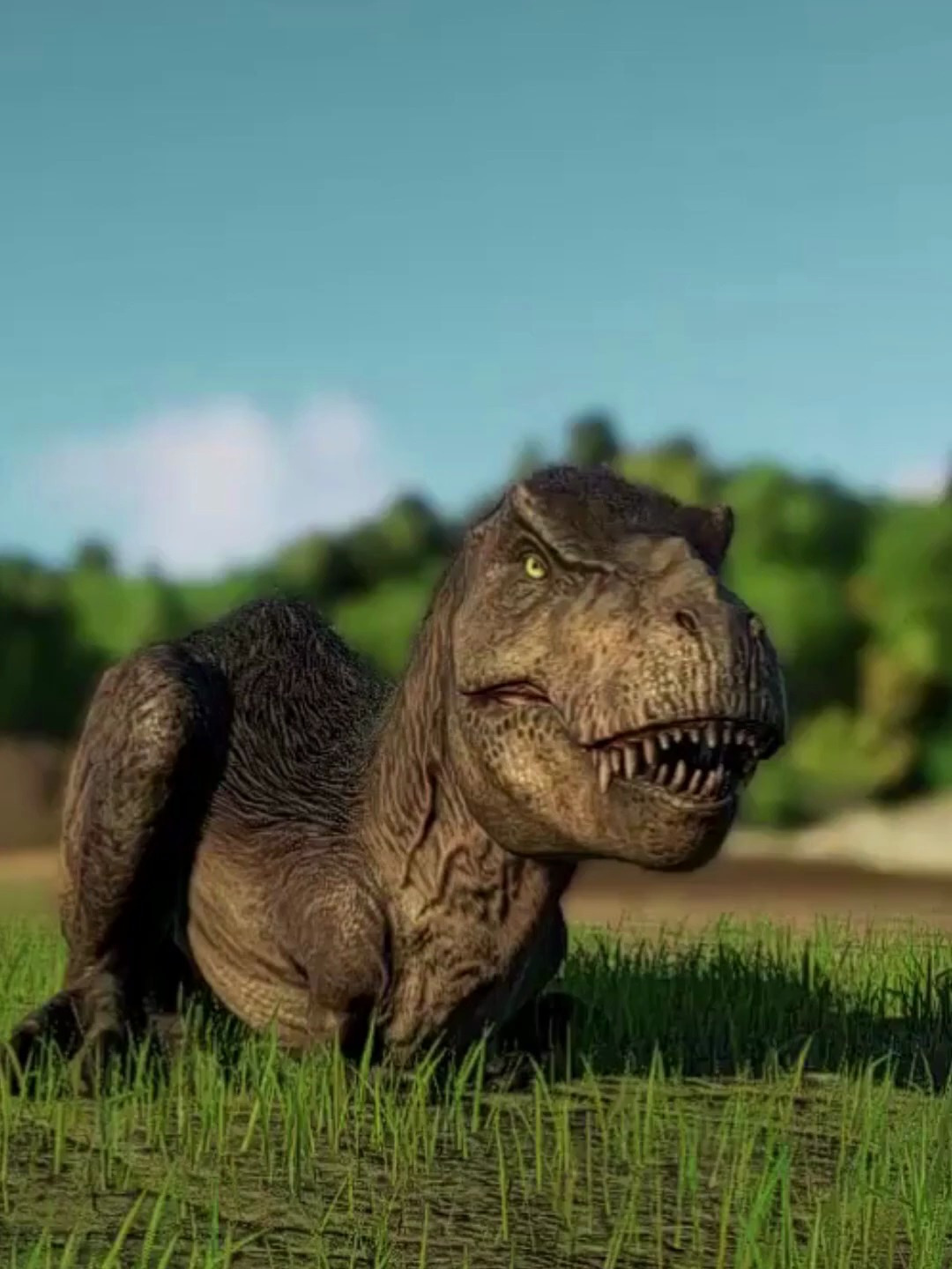 侏罗纪世界进化2羽毛霸王龙放松