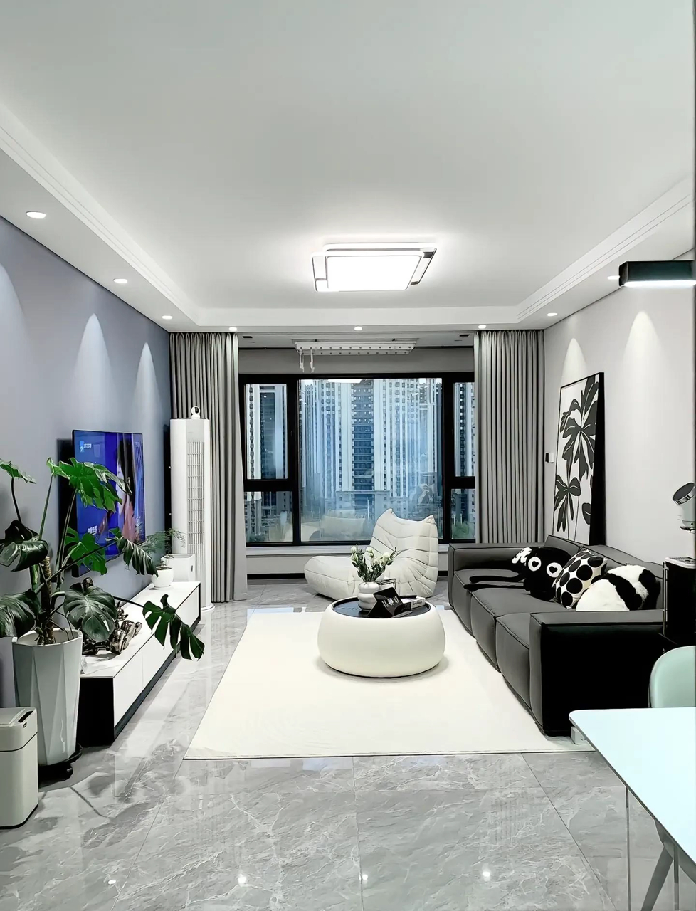 95平米三室两厅两卫,10万搞定装修,小区里都传开了!