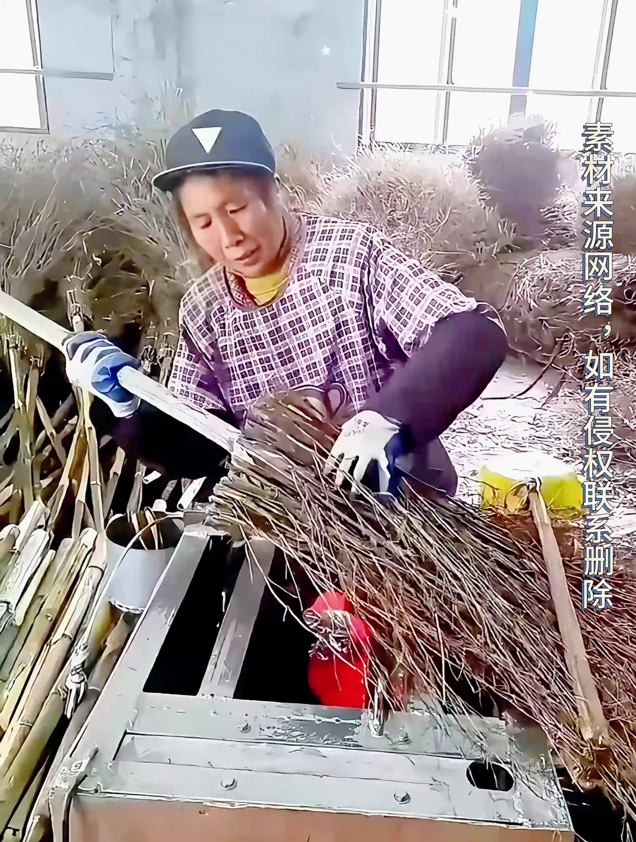 竹子扫把有印象吗?原来是这样制作的-度小视