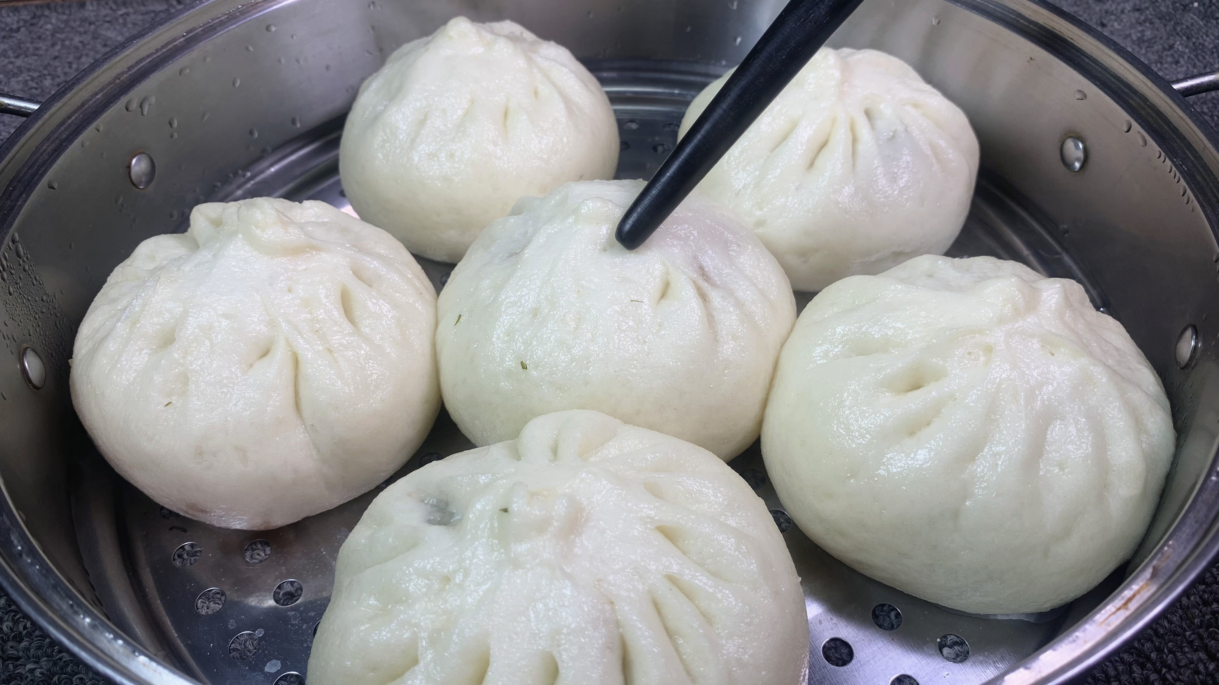 蒸包子,记住不要直接上锅蒸,教你一招,包子松软好吃,不塌陷