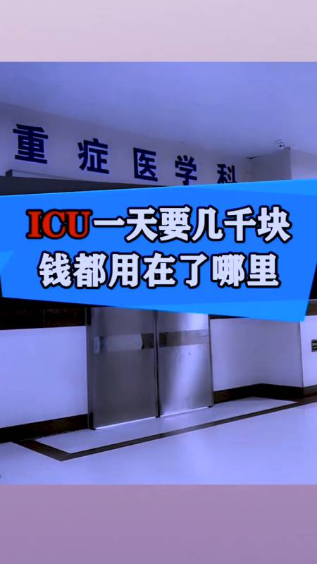 icu一天要几千块,钱都用在了哪里?-度小视