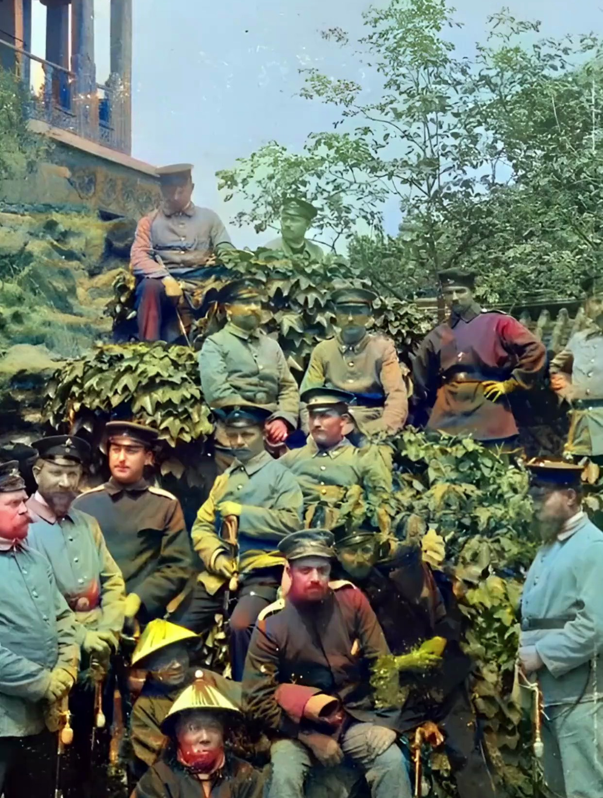 1900年八国联军进入紫禁城