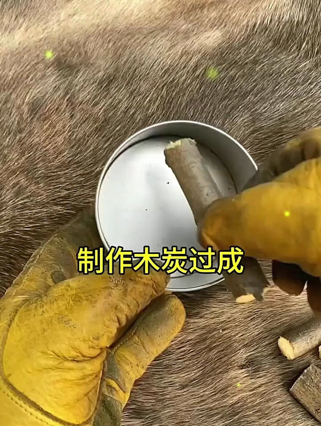 最简单的烧制木炭方法图片