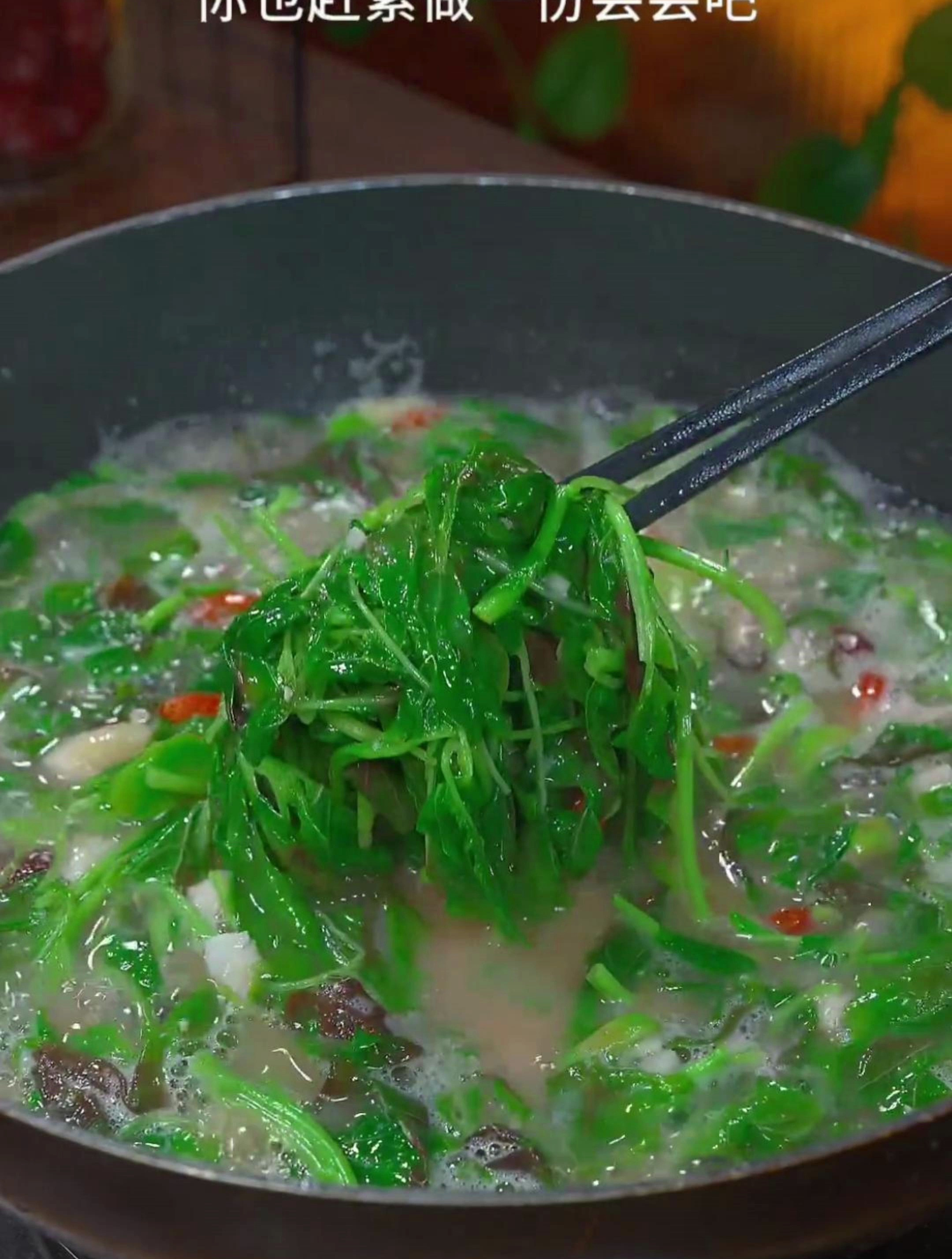 这样做的上汤苋菜,汤鲜味美-度小视