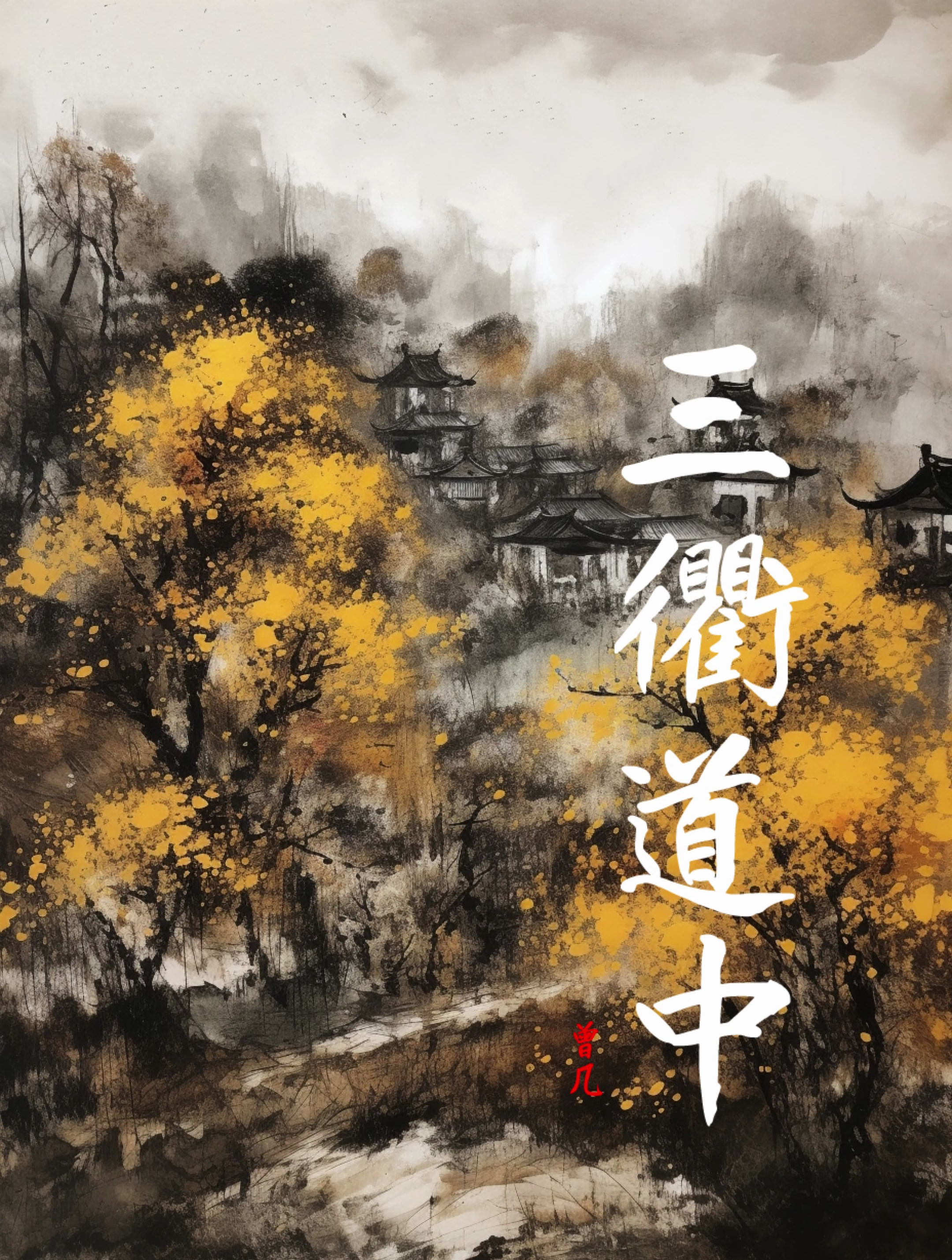 ai绘画水墨风曾几《三衢道中》古诗微动画