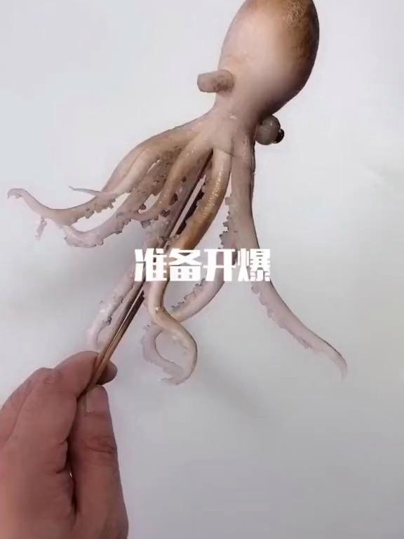 食品雕刻 八爪鱼