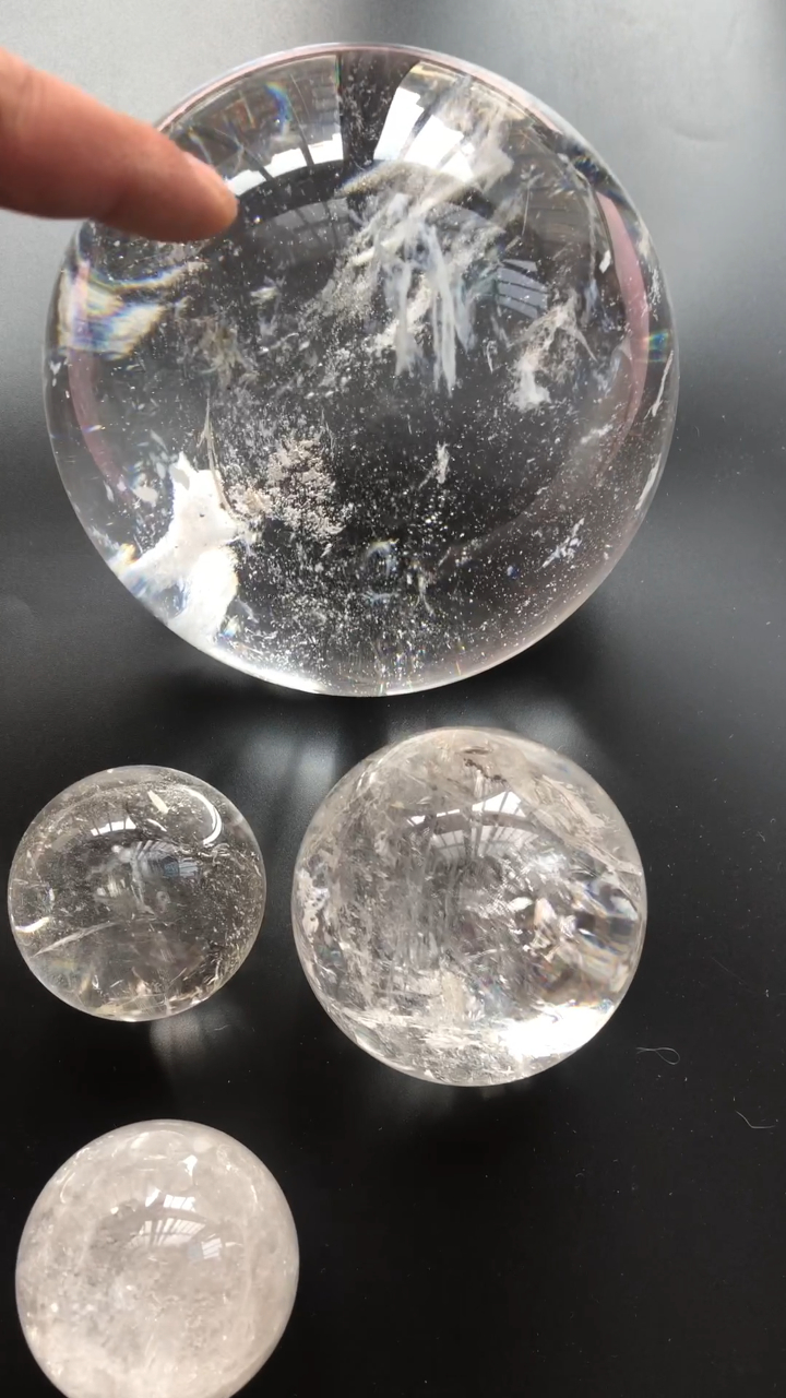 真假水晶球实物教学妈妈再也不担心我入熔炼水晶球了